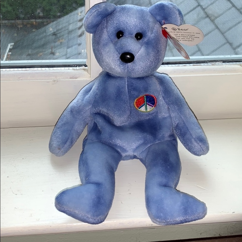 Peace Beanie Baby